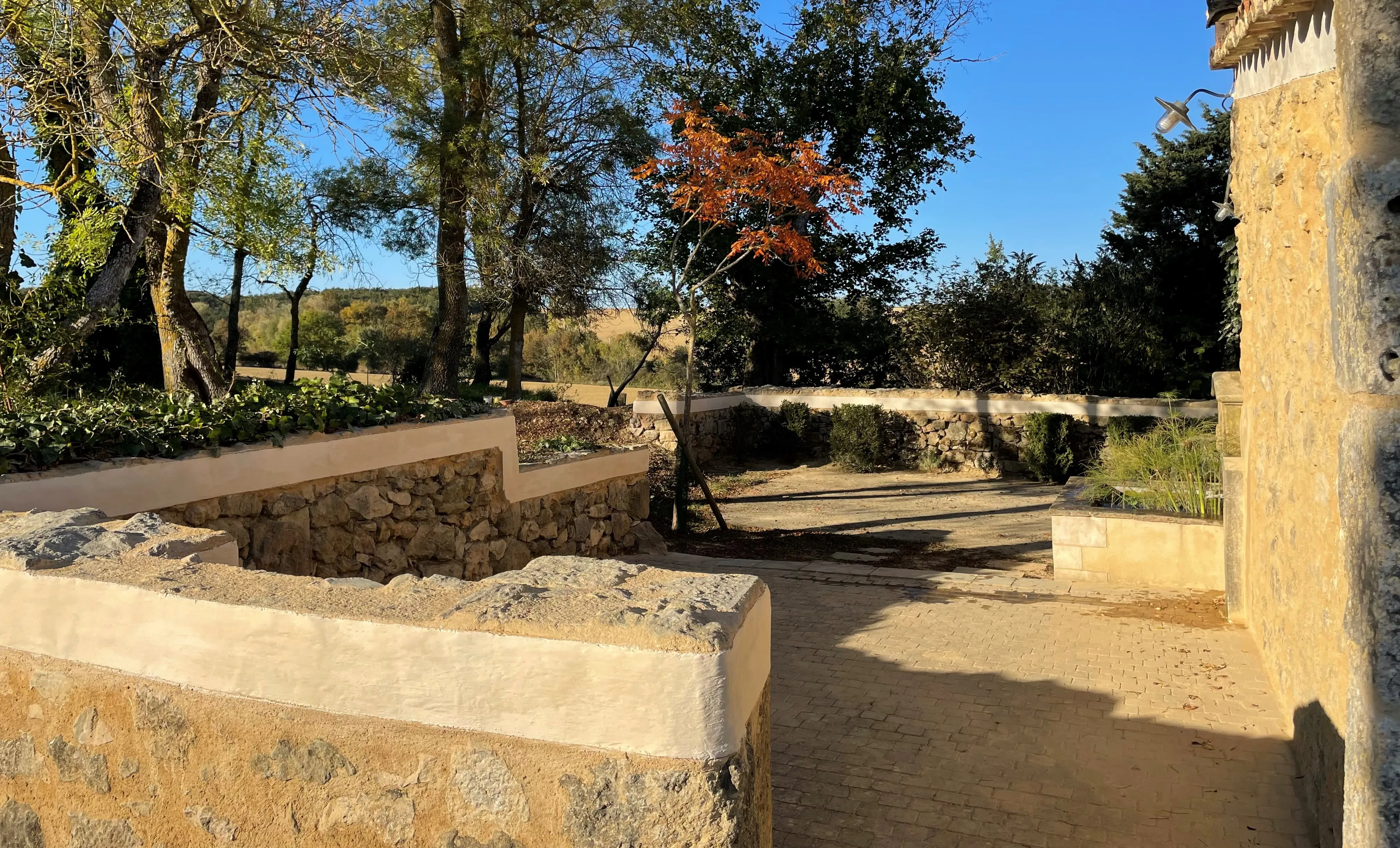 Terrasse de la petite maison